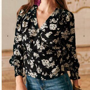 Sezane Dafné Blouse Floral - Size 10